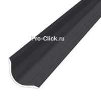 Внутренний скругленный уголок - Чёрный Внутренний скругленный уголок - Чёрный