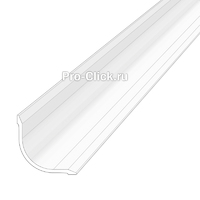 Внутренний скруглённый уголок - Белый муар Внутренний скруглённый уголок - Белый муар