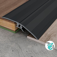 Разноуровневый порог с регулируемым перепадом высоты до 20 мм.