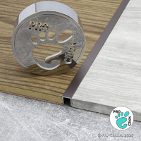 П - образный профиль из алюминия 10х10 мм. Розовый матовый