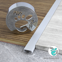 П - образный профиль 20 мм, Серебро матовое П - образный профиль 20 мм, Серебро матовое