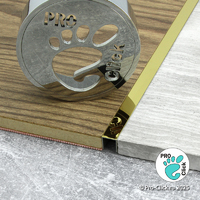 П - профиль 8 мм, 10 мм., Золото глянец